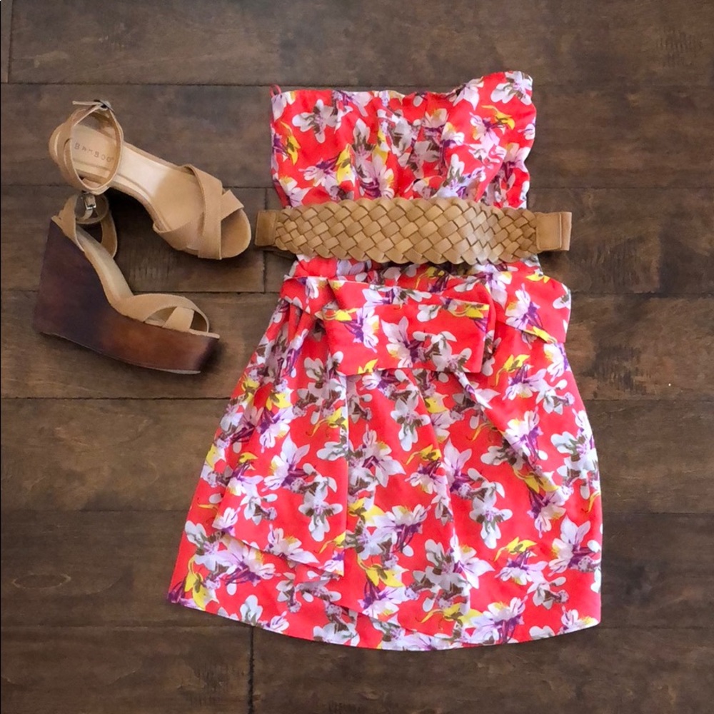 NWT Express floral summer mini dress
